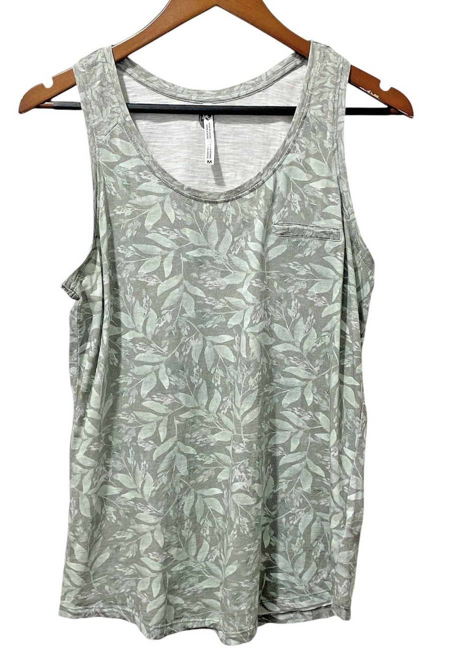 Kuhl Shirt Womens Tank Top Crew Neck Sleeveless Pullover Organic Cotton Size Med